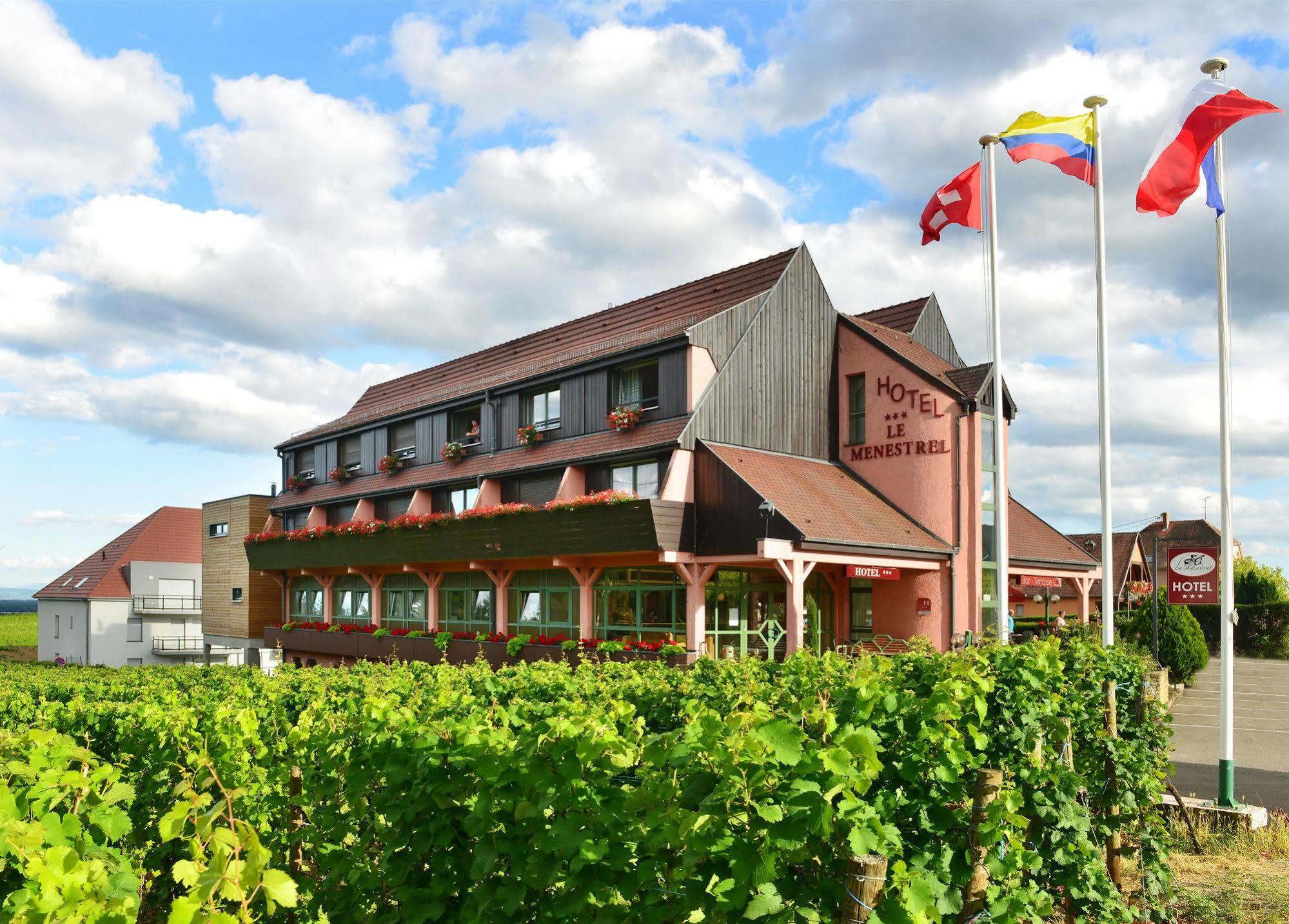 Hotel Le Menestrel Ribeauvillé Zewnętrze zdjęcie
